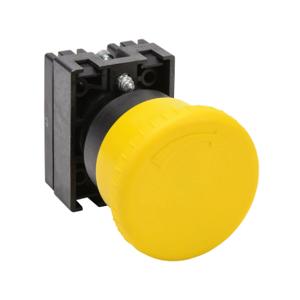 NITRA ECP3138 Pneumatic Pushbutton, IP65, 22mm, Twist-To-Release, Operator Only, Plastic Base | CV7WGB