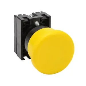 NITRA ECP3139 Pneumatic Pushbutton, IP65, 22mm, Momentary, Operator Only, Plastic Base, Plastic Bezel | CV7WGC