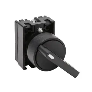 NITRA ECP3360 Pneumatic Selector Switch, IP65, 22mm, 2-Position, Spring Return From Right | CV8BCR