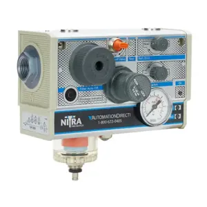 NITRA TAP-3000 Pneumatic Total Air Prep Unit, 1/2 Inch Female Npt Inlet, 1/2 Inch Female Npt Outlet | CV7FNJ