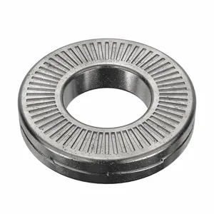 NORD-LOCK 1212 Wedge Lock Washer, Steel, #8 Size, 0.07 Inch Thickness, 200PK | CG8YCK 5RUX0