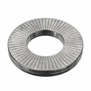 NORD-LOCK 1526 Wedge Lock Washer, Steel, 3/8 Inch Size, 0.1 Inch Thickness, 10PK | CG8YDH 12W451