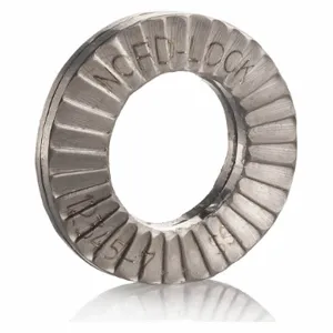 NORD-LOCK 2712 Wedge Lock Washer, 316 Stainless Steel, 5/8 Inch Size, 0.12 Inch Thickness, 100PK | CG8YHA 5URZ4