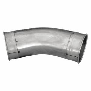 NORDFAB 8010003674 90 Degree Elbow, Ss, 18 Inch Overall Length, 90 Deg. Angle, 8 Inch Outlet Dia | CT4DAJ 45ZC53