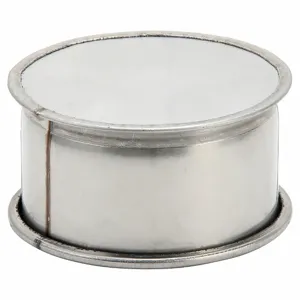 NORDFAB 8010003733 End Cap, Stainless Steel 2 1/4 Inch Overall Lg, 4 Inch Inlet Dia | CT4DGY 45ZA08