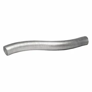 NORDFAB 8010005151 Flexible Duct, 4 Inch Dia, 5 ft Length, Galvanized Steel, 390 Deg F Max Temp | CT4DGB 45ZD87