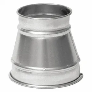 NORDFAB 8040026034 Duct Reducer, Stainless Steel 8 Inch Overall Lg | CT4DFQ 45ZC84