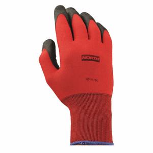 NORTH AMERICAN 068-NF11/9L NorthFlex, rote geschäumte PVC-Handschuhe, 9L | CT4DRG 50MZ41