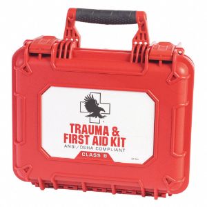 NORDAMERIKANISCHES 80-1034 Trauma- und Erste-Hilfe-Set, 185 Komponenten | CE9DFP 55MW70