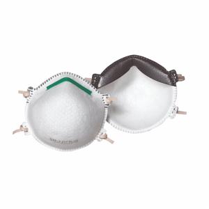 NORTH BY HONEYWELL 14110390 Disposable Respirator, Dual, Metal Nose Clip, White, S Mask Size, 20Pk | CJ2AKH 4VT72
