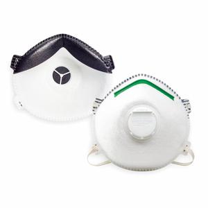 NORTH BY HONEYWELL 14110395 Disposable Respirator, Dual, Metal Nose Clip, White, XL Mask Size, 20Pk | CJ2AJU 4VT77