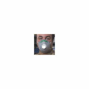 NORTH BY HONEYWELL 14110396 Einweg-Atemschutzmaske, Dual, Metall-Nasenklammer, Grau, S-Maskengröße, 10 Stück | CJ2AJZ 3NME4