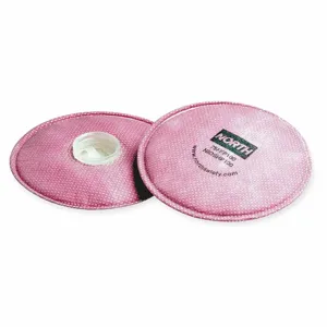 NORTH BY HONEYWELL 75FFP100 Filter, Magenta, Threaded, Air Purifying Respirator, 2Pk | CJ2DZL 4RM17