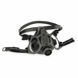NORTH BY HONEYWELL 770030L Halbmasken-Atemschutzmaske, ohne Kartuschen, Silikon, Größe L | CJ2JTD 4T550