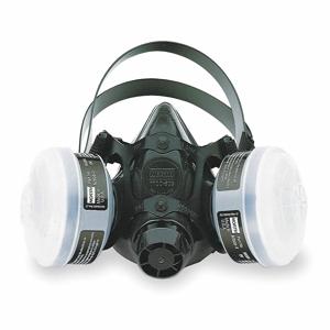 NORTH BY HONEYWELL 7701N95L Halbmasken-Atemschutzmasken-Set, Silikon, Maskengröße L | CJ2JUN 4T872