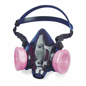 NORTH BY HONEYWELL 7780P100M Half Mask Respirator Kit, P100 Filter, Silicone, M Mask Size | CJ2JUQ 5HV90