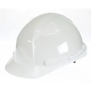 NORTH BY HONEYWELL A89R010000 Hard Hat Front Brim Slotted 4 Point Ratchet White | AF4VXE 9M913