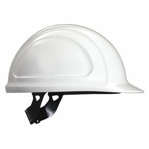 NORTH BY HONEYWELL N10010000 Hard Hat, Front Brim Head Protection, Type 1, Class E, White | CJ2KHZ 49ZY82