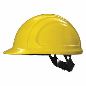 NORTH BY HONEYWELL N10020000 Hard Hat, Front Brim Head Protection, Type 1, Class E, Yellow | CJ2KJM 49ZY83