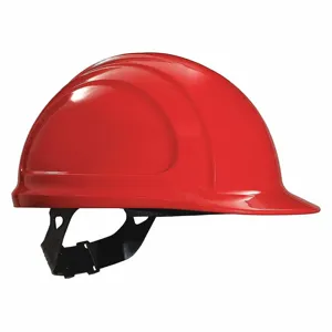 NORTH BY HONEYWELL N10150000 Hard Hat, Front Brim Head Protection, Type 1, Class E, Red | CJ2KJJ 49ZY94