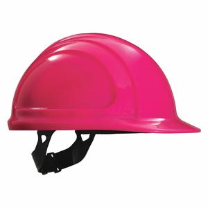 NORTH BY HONEYWELL N10200000 Hard Hat, Front Brim Head Protection, Type 1, Class E, Hot Pink | CJ2KHR 49ZY96