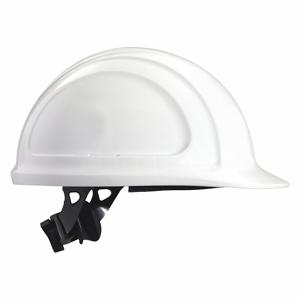 NORTH BY HONEYWELL N10R010000 Hard Hat, Front Brim Head Protection, Type 1, Class E, White | CJ2KHL 49ZY99