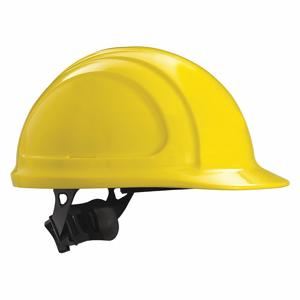 NORTH BY HONEYWELL N10R020000 Hard Hat, Front Brim Head Protection, Type 1, Class E, Yellow | CJ2KHU 49ZZ01