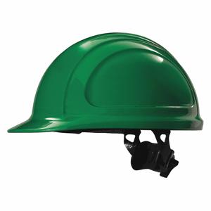 NORTH BY HONEYWELL N10R040000 Hard Hat, Front Brim Head Protection, Type 1, Class E, Green | CJ2KHK 49ZZ03