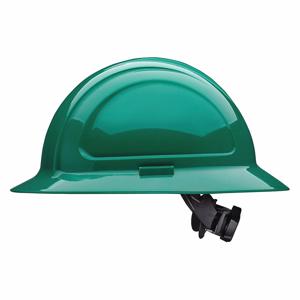 NORTH BY HONEYWELL N20R040000 Hard Hat, Full Brim Head Protection, Type 1, Class E, Green, N20 | CJ2KHT 401Z02