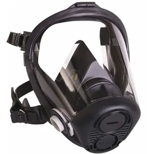 NORTH BY HONEYWELL RU65001S Full Face Respirator, Connection Type Threaded, 5 Point Full Face Suspension | CD3KFM 45VH97