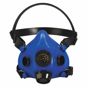 NORTH BY HONEYWELL RU85001S Half Mask Respirator, No Cartridges, Silicone, S Size, Reusable, Threaded | CJ2JTC 52NY73
