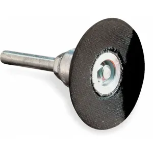 NORTON ABRASIVES 63642543225 TS Disc Backup Pad, 1/4 Inch Straight Shaft Back Mount, 20, 000 Max. RPM | CD3KAX 4F864