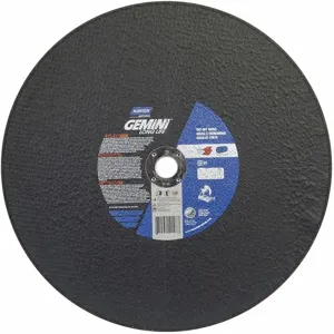 NORTON ABRASIVES 66253306626 Abrasive Cut-Off Wheel, 1 Inch Arbor, 0.0937 Inch Thick, 4365 Max. RPM | CD2KLK 6A105