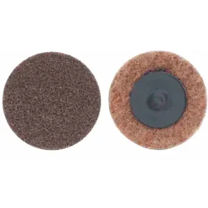 NORTON ABRASIVES 66261009191 Non-Woven Quick Change Disc, TR Roll-On/Off Type 3, Coarse, Aluminium Oxide | CD3HQC 436G30