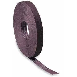 NORTON ABRASIVES 66261126284 Abrasive Roll, Very Fine, Aluminium Oxide, 150 Feet L x 1-1/2 Inch W, 180 Grit | CD2YQC 2D732