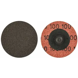 NORTON ABRASIVES 66623319008 2 Inch Coated Quick Change Disc, TR Roll-On/Off Type 3, 60, Coarse | CD2JDC 436F30