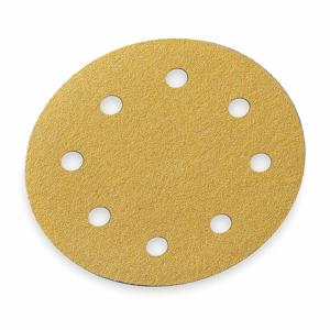 NORTON ABRASIVES 07660749157 Hook-and-Loop Sanding Disc, 5 Inch, 100 Grit, Aluminum Oxide, 8 Hole, Coated, 4Pk | CJ2LLP 2RVC3
