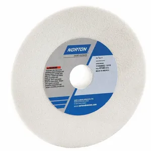 NORTON ABRASIVES 07660788246 Straight Grinding Wheel, 6 Inch Dia., 1 Inch Hole Size, 3/4 Inch Thickness, Type 1 | CJ3NTT 3PY74