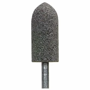 NORTON ABRASIVES 61463616464 Resin Mounted Point, 2 Inch Size, Extra Coarse, Zirconia Alumina, 30 Grit | CJ3EJN 3UN61