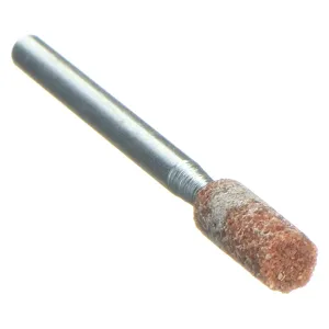 NORTON ABRASIVES 61463624497 Vitrified Mounted Point, 3/16 Inch Dia., Medium, Aluminum Oxide, 60 Grit | CJ3TLG 2D870