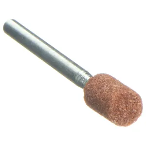 NORTON ABRASIVES 61463624503 Vitrified Mounted Point, 1/4 Inch Dia., Medium, Aluminum Oxide, 60 Grit | CJ3TKZ 2D871