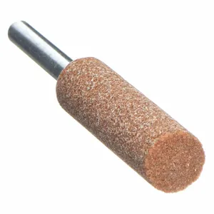 NORTON ABRASIVES 61463624531 Vitrified Mounted Point, 1/2 Inch Dia., Medium, Aluminum Oxide, 60 Grit | CJ3TLC 2D883