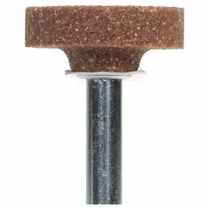 NORTON ABRASIVES 61463624562 Vitrified Mounted Point, 1 Inch Dia., Medium, Aluminum Oxide, 60 Grit | CJ3TKP 15K121