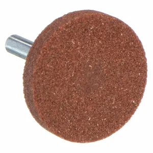 NORTON ABRASIVES 61463624583 Vitrified Mounted Point, 1 1/2 Inch Dia., Medium, Aluminum Oxide, 60 Grit | CJ3TLQ 2D903