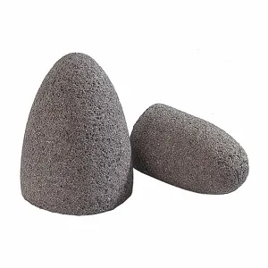 NORTON ABRASIVES 61463644230 Grinding Cone, 1 1/2 Inch Cone Dia., 3 Inch Cone Length, 3/8-24 Inch Hole Size | CJ2JJB 1PYL3