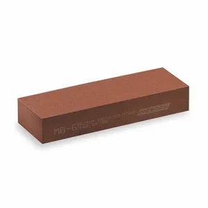 NORTON ABRASIVES 61463685615 Single Grit Sharpening Stone, Medium, 1 Inch Height, 6 Inch Length, 2 Inch Width | CJ3JHB 6A438