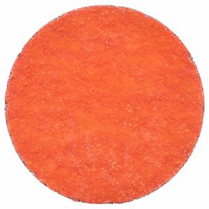 NORTON ABRASIVES 63642595450 Quick-Change Disc, Ts, 1 1/2 Inch Dia, Ceramic, 80 Grit, 2-Ply Wt Polyester | CT4DYF 804J96