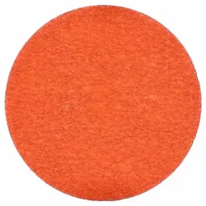 NORTON ABRASIVES 63642595464 Quick-Change Disc, Ts, 3 Inch Dia, Ceramic, 80 Grit, 2-Ply Wt Polyester | CT4DYV 804JA1