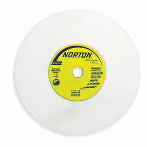 NORTON ABRASIVES 66253043447 Straight Grinding Wheel, 8 Inch Dia., 1 1/4 Inch Hole Size, Type 1, 5Pk | CJ3NWY 1CTV7