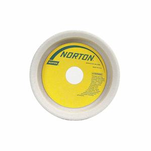 NORTON ABRASIVES 66252830846 Straight Cup Grinding Wheel, 5 Inch Dia., 1 1/2 Inch Thickness, Aluminum Oxide, 5Pk | CJ3NHR 1CUL7